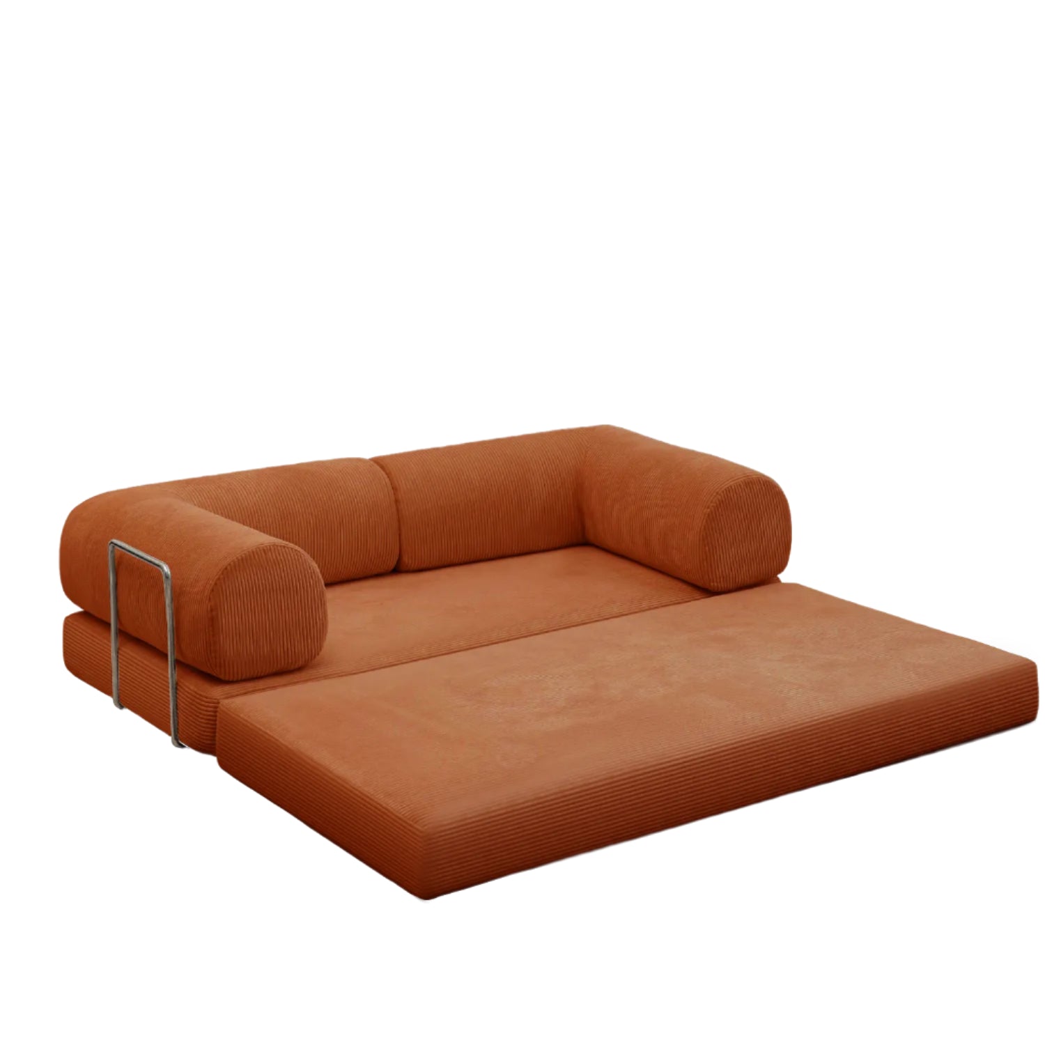 Nova Sofa Bed 180cm-Orange