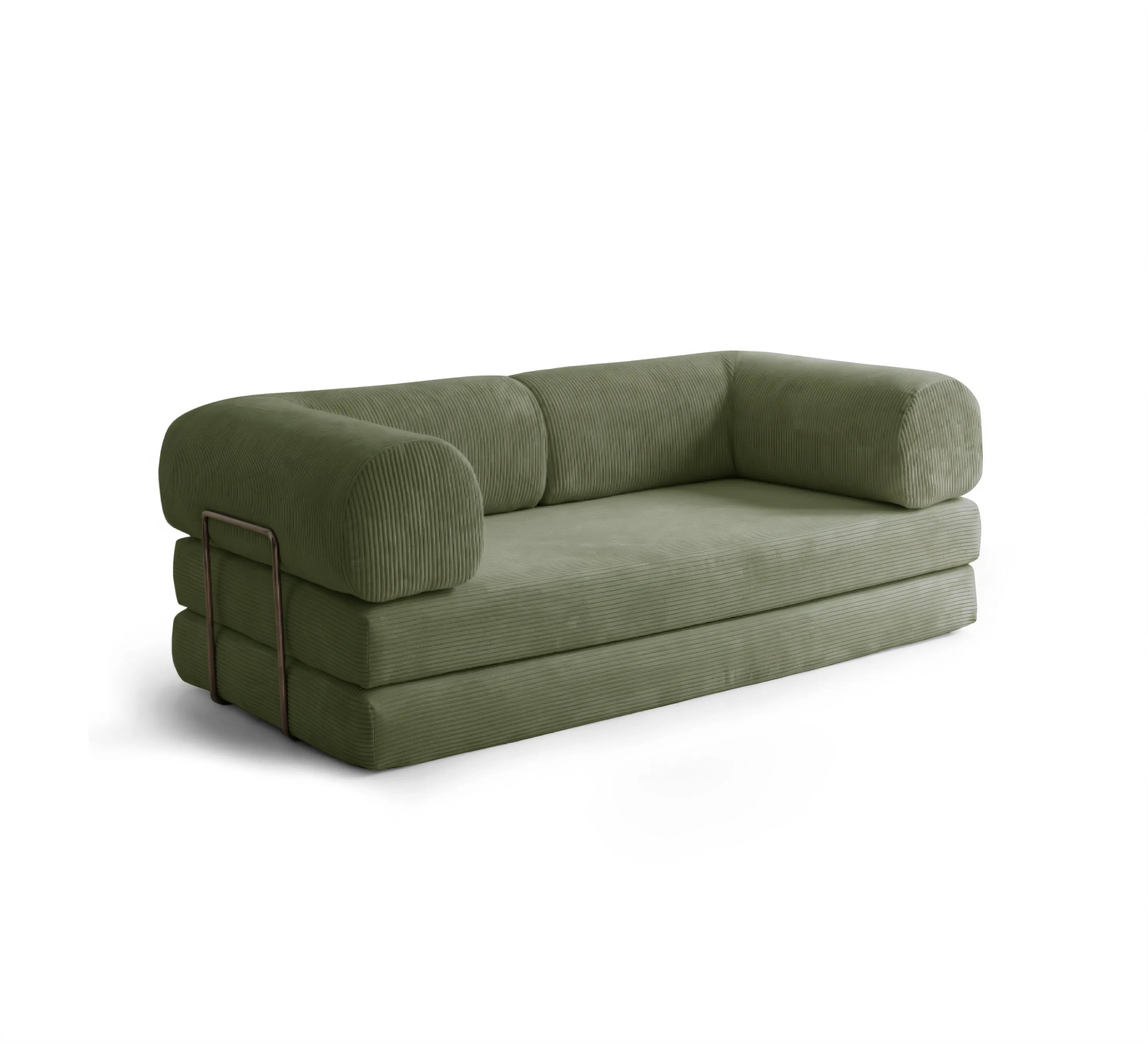Nova Sofa Bed 180cm-Forest Green