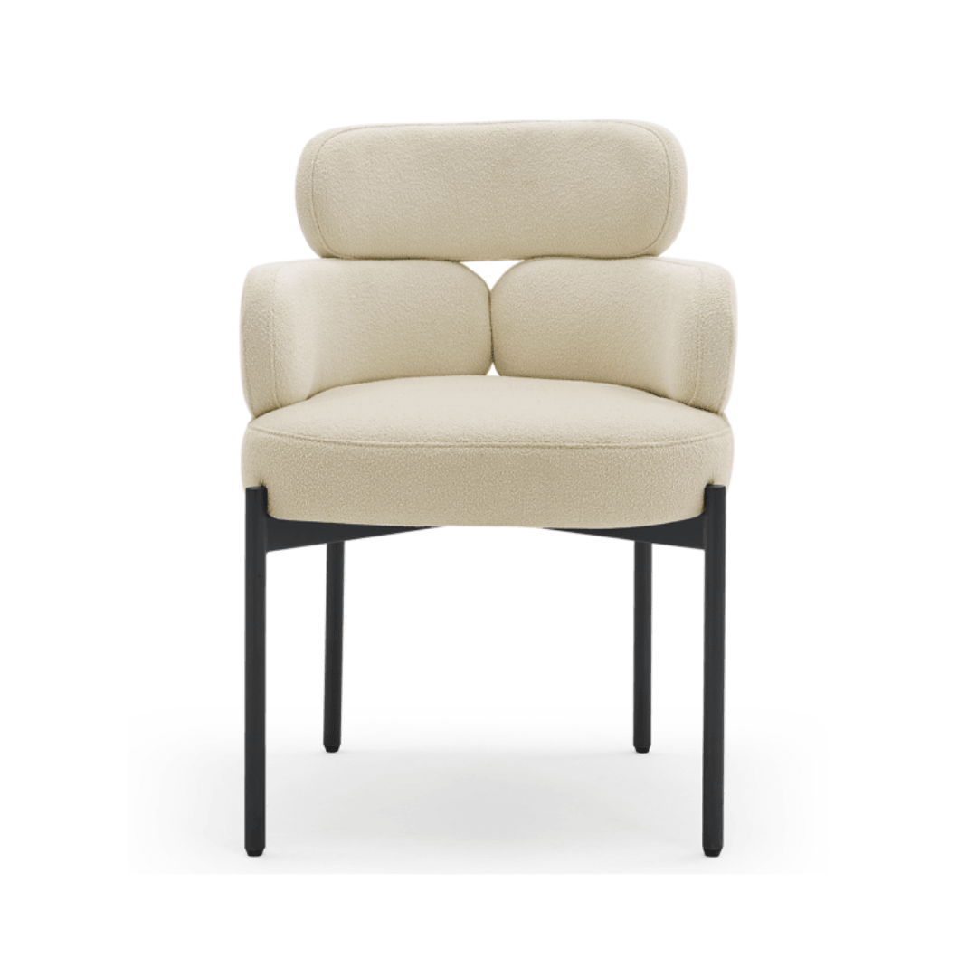 Sylvie Dining Chair Boucle Bliss