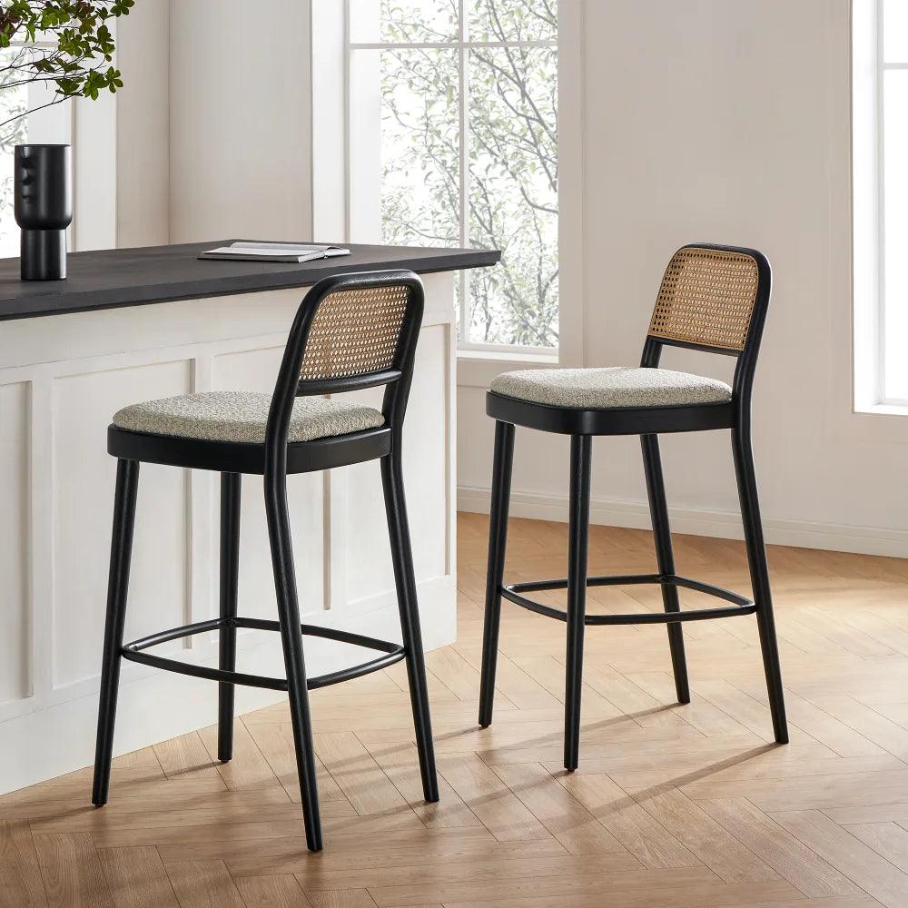 Cane Craft Bar Stool