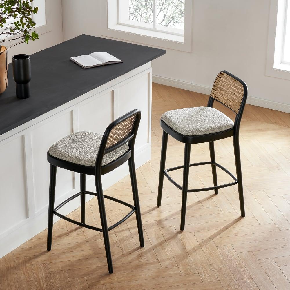 Cane Craft Bar Stool