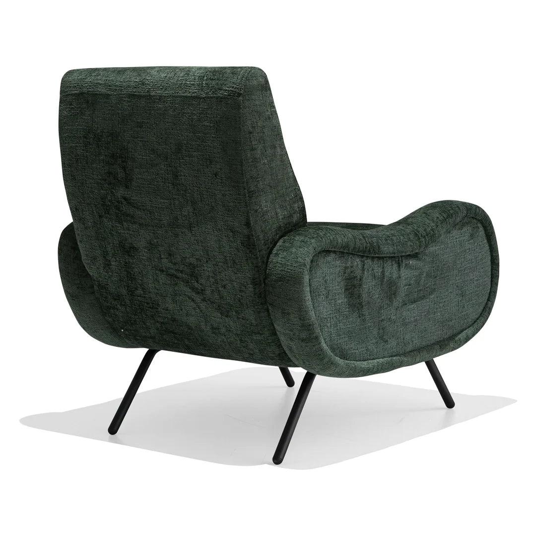 Emerald Curve Armchair