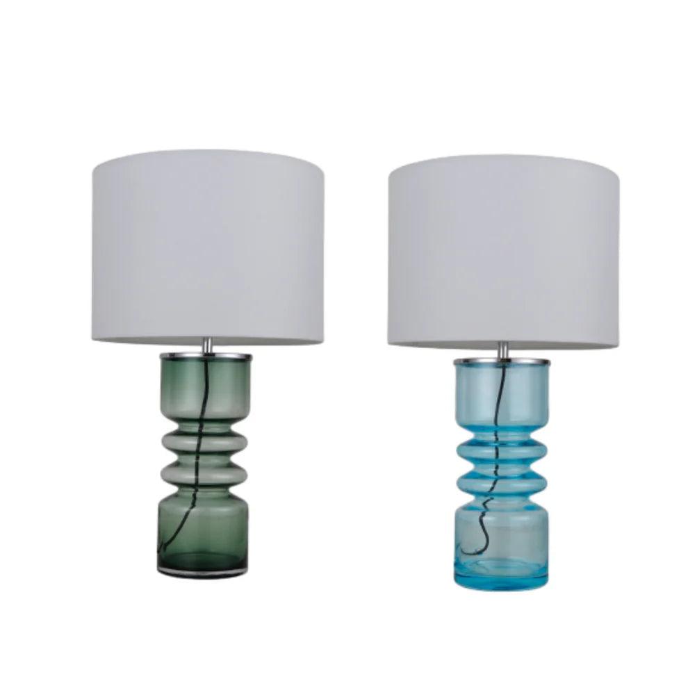 Julina Table Lamp - Green/Aqua
