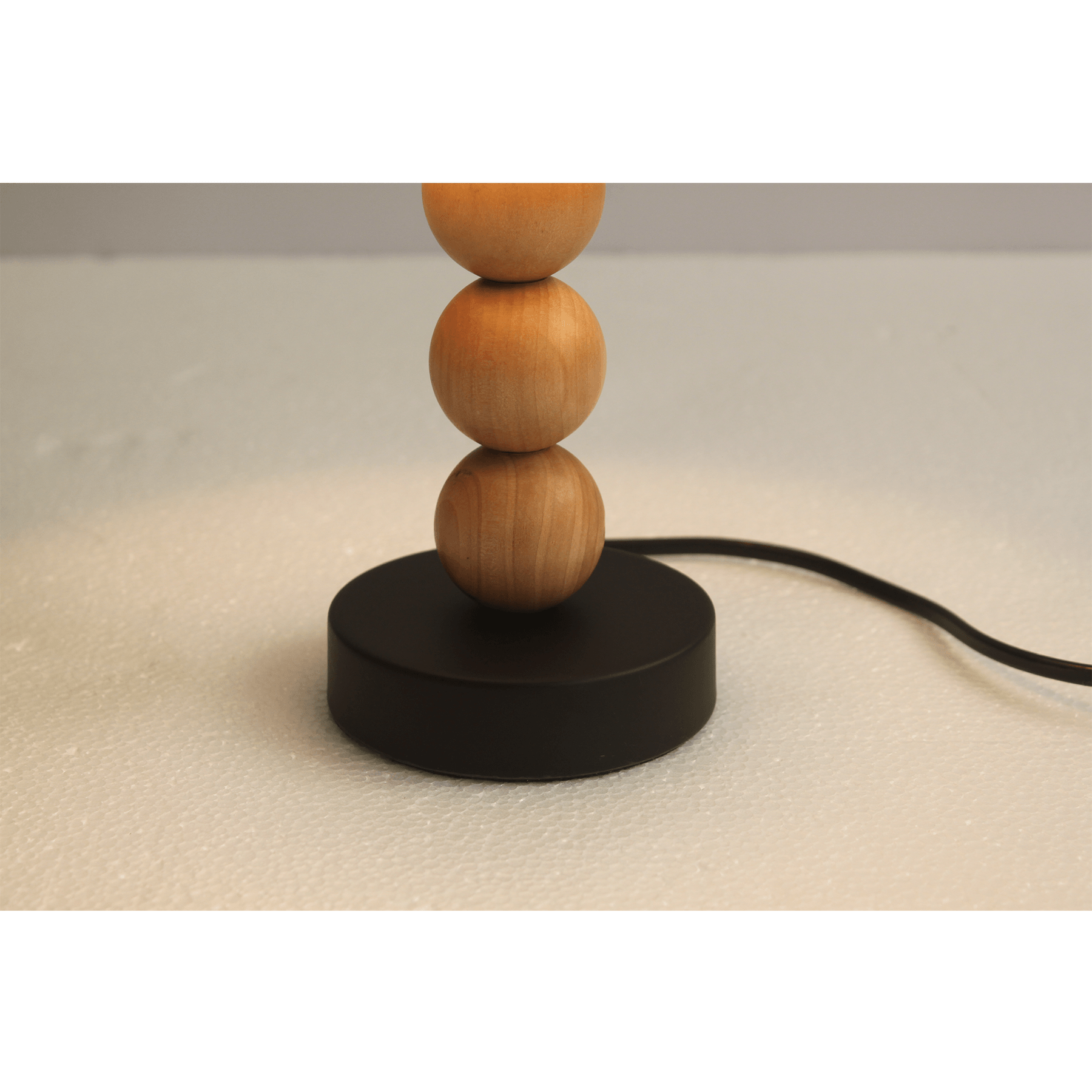 Cara Table Lamp - Black/White