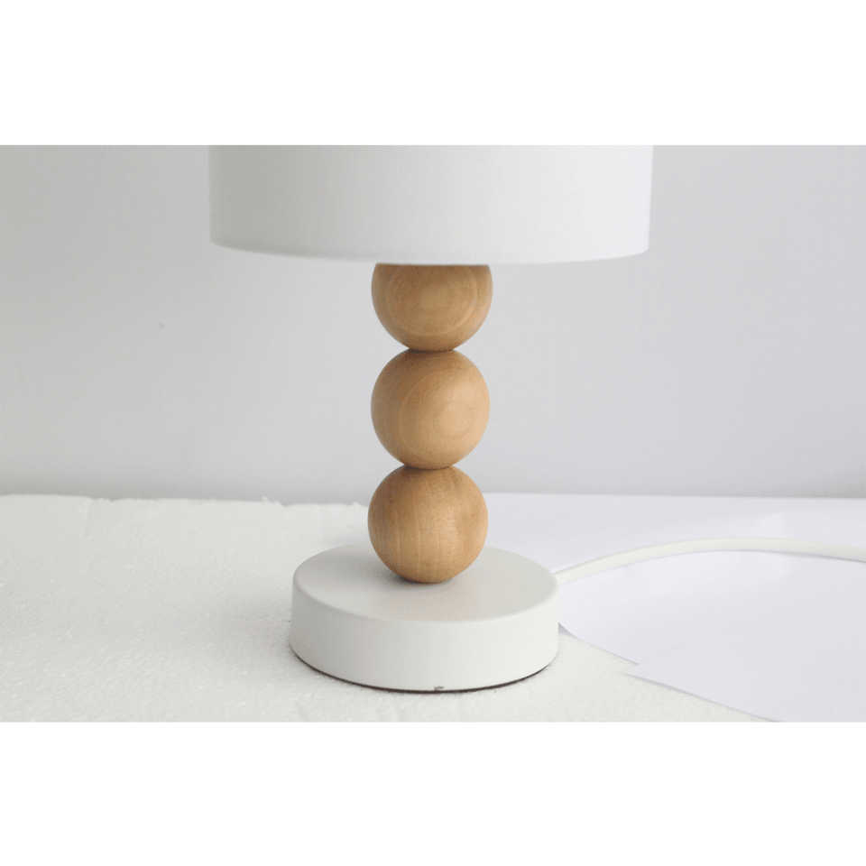 Cara Table Lamp - Black/White