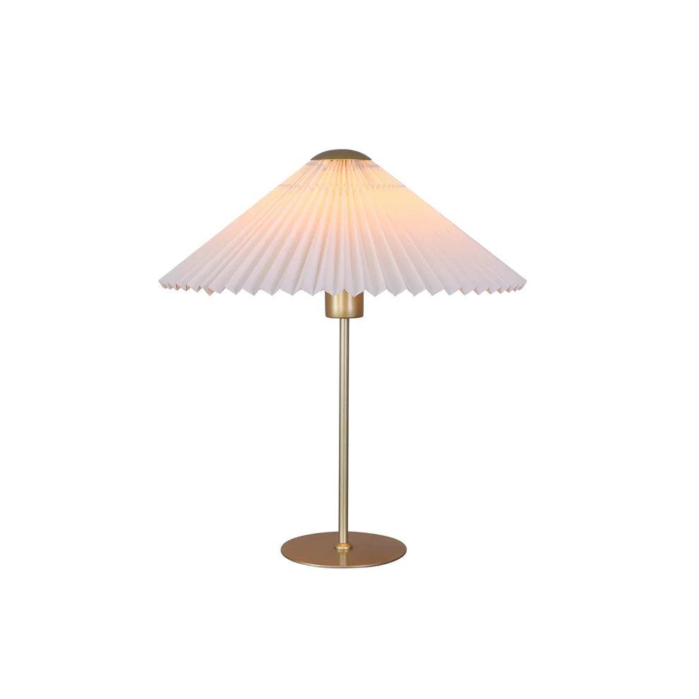 Peck Pleated Table Lamp