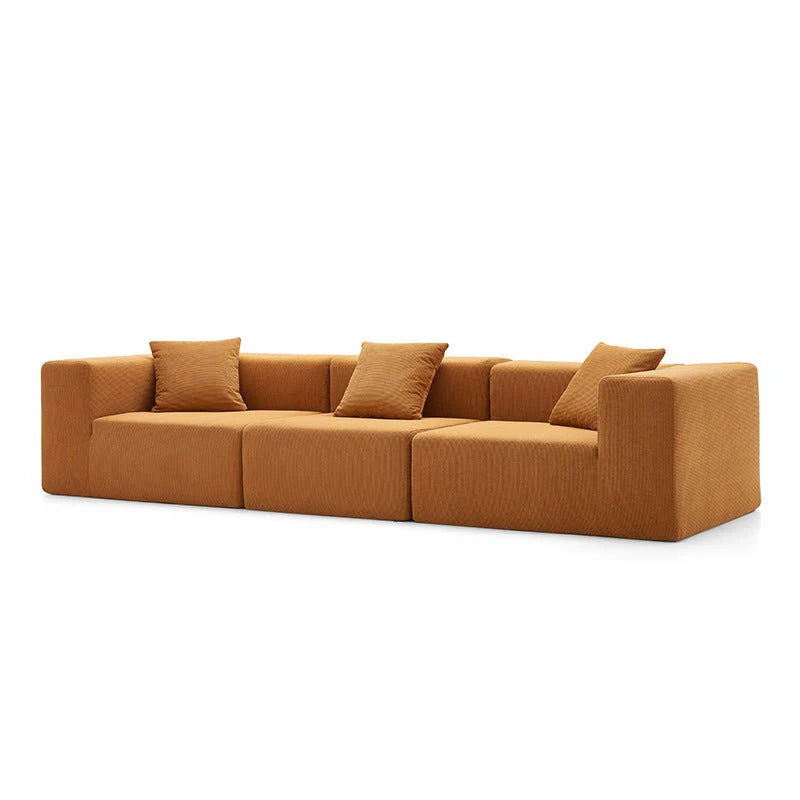 Milo Modular Sofa 4 Seater-Orange