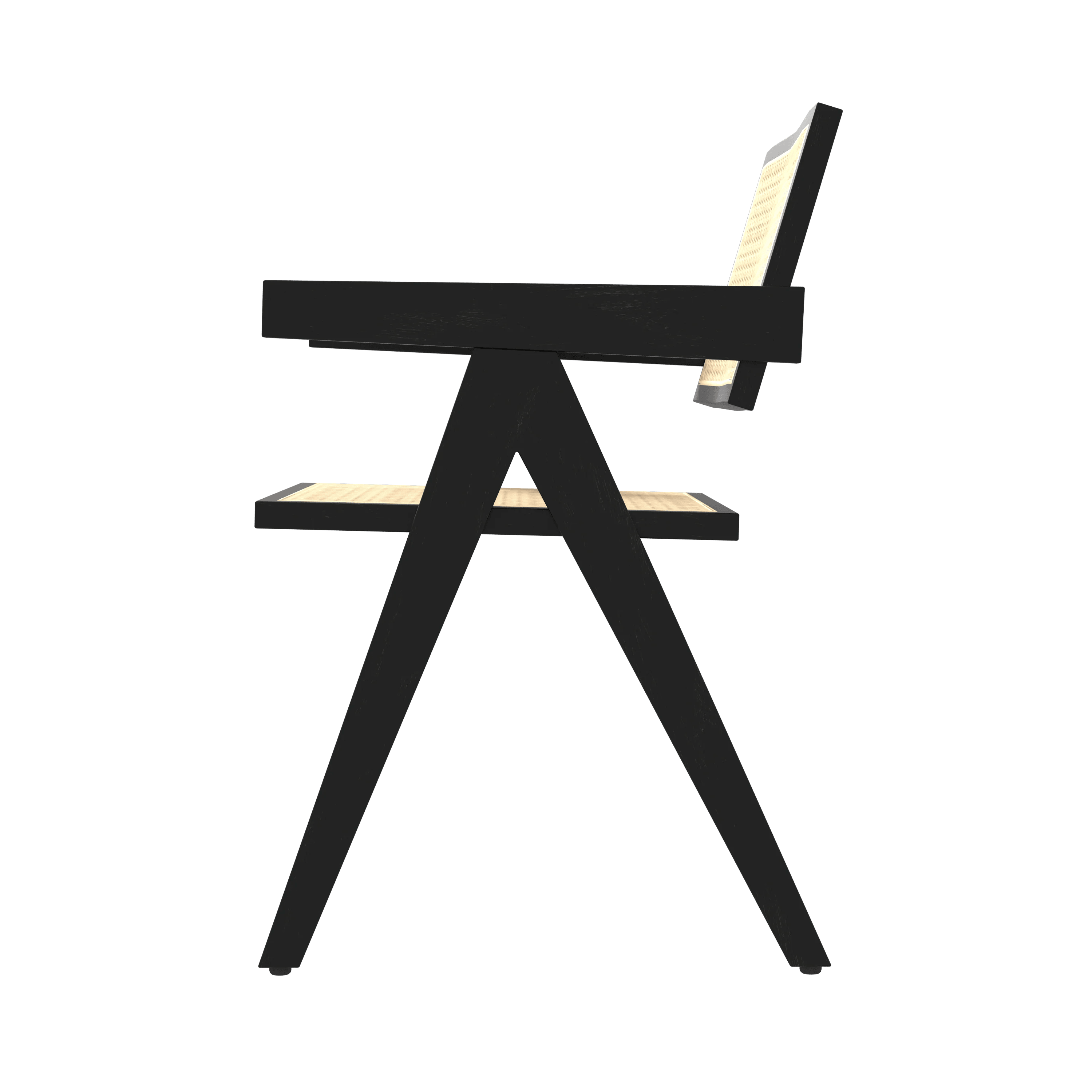 Gemma Dining Chair-Black Oak
