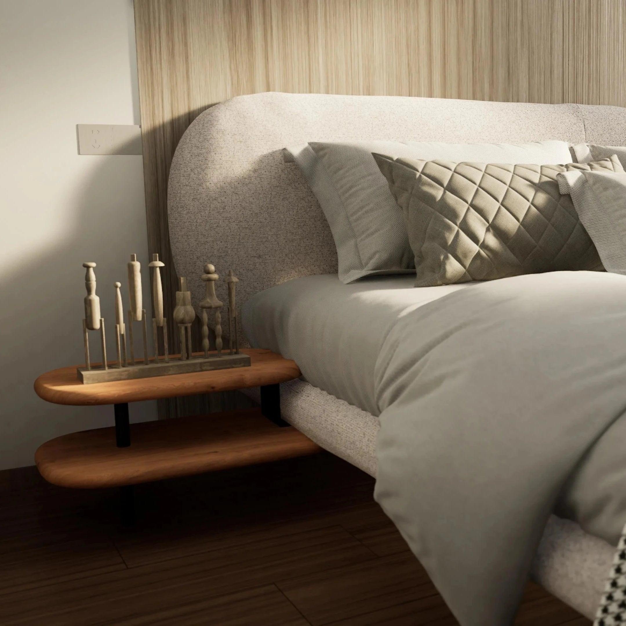 Elmwood Bedside Table